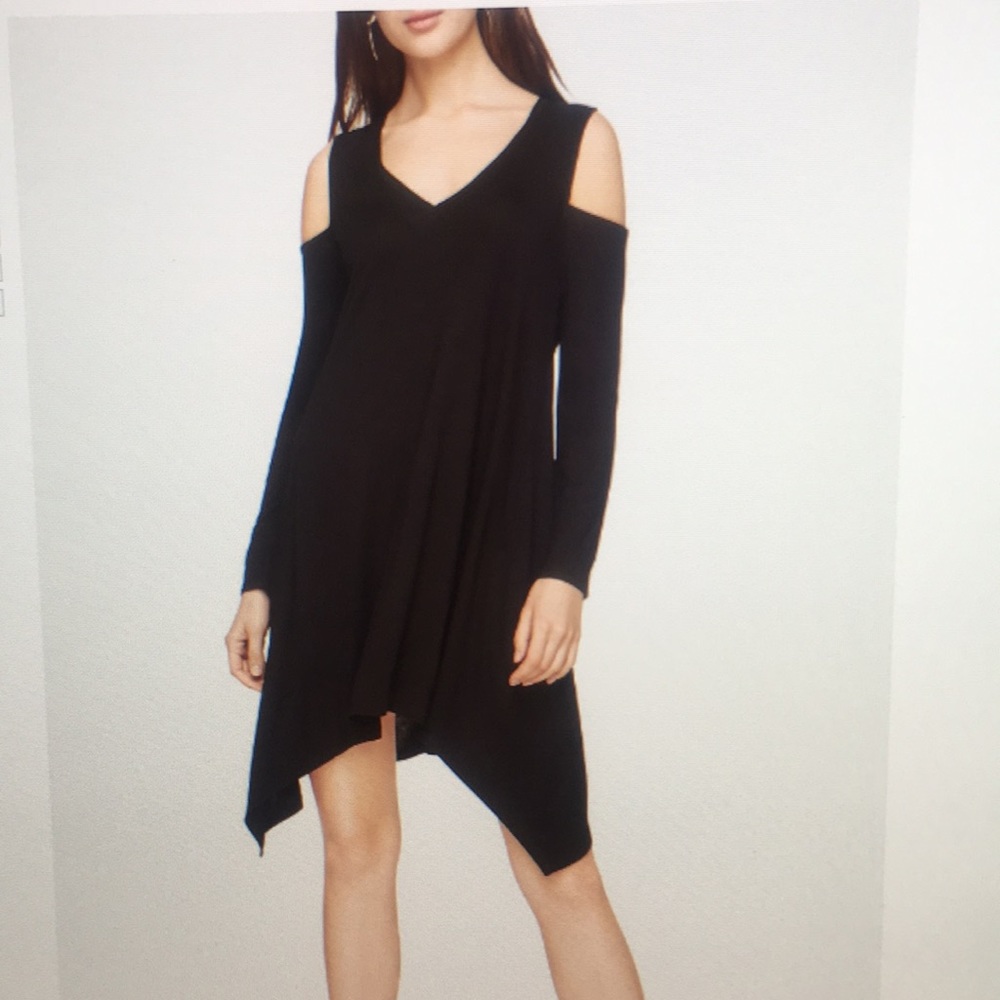 BCBG Maxazria Kirby cold shoulder dress